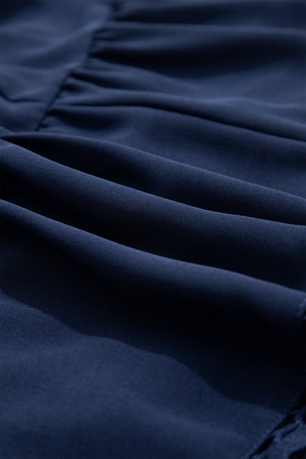 White Plus Size Frilled Elastic Waist Lace Trim Boho Ruffled Shorts