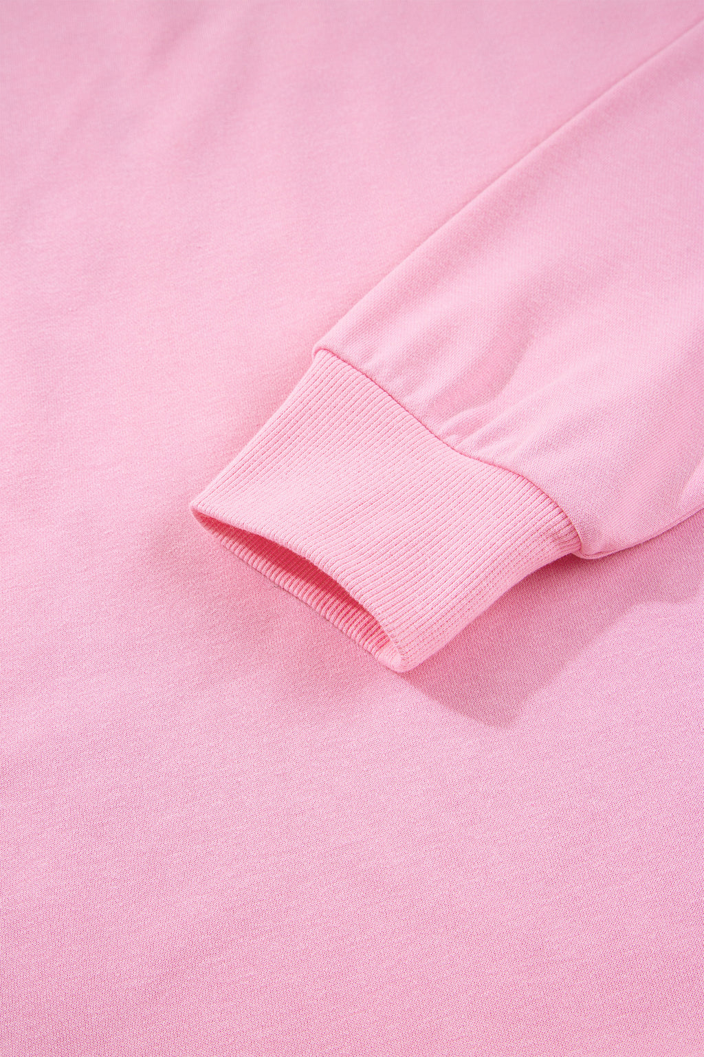 Black Bow Sequin XOXO Letter Graphic Exposed Seam Baggy Sweatshirt