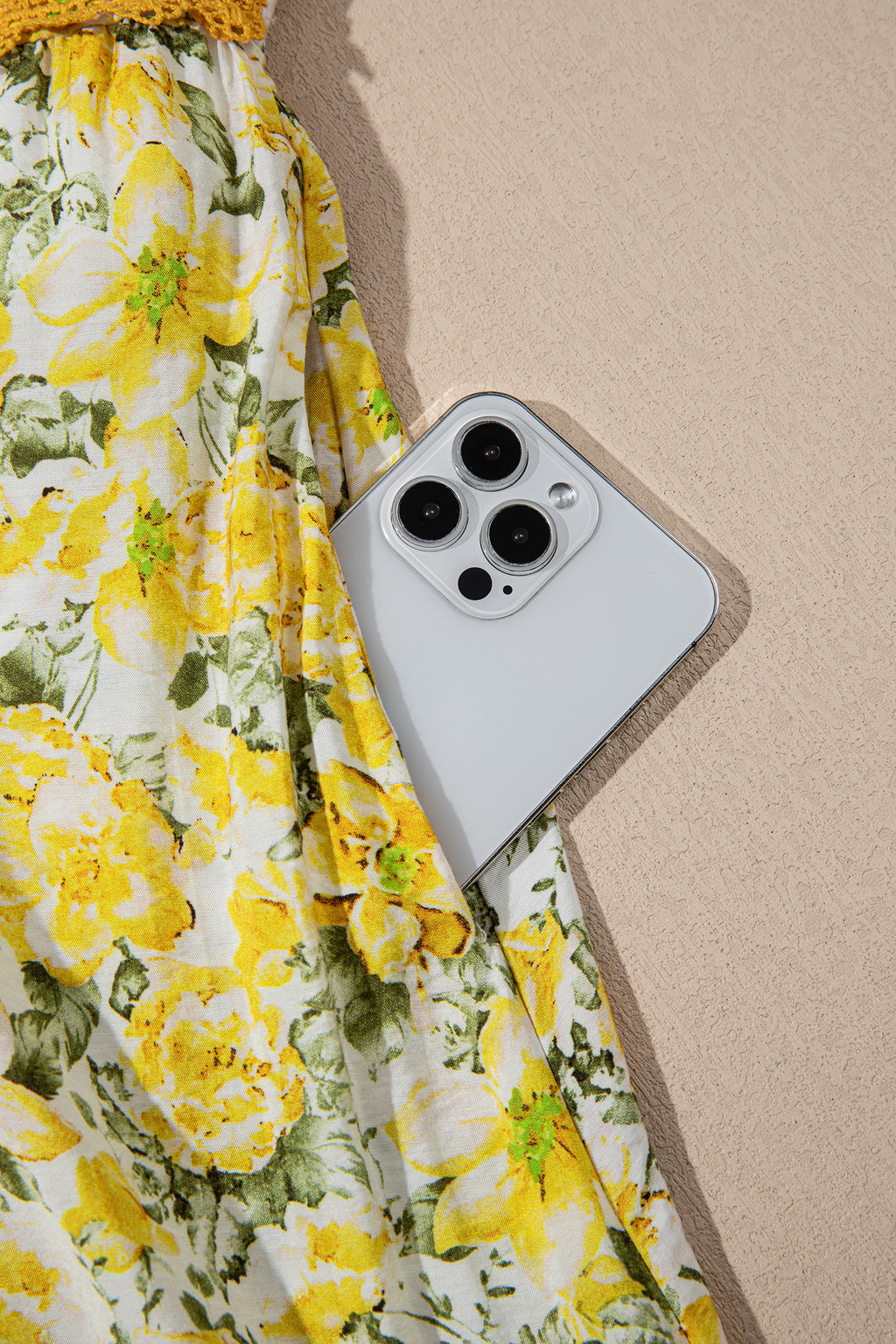 Pink Floral Lace Tied Strap Empire Waist Maxi Dress