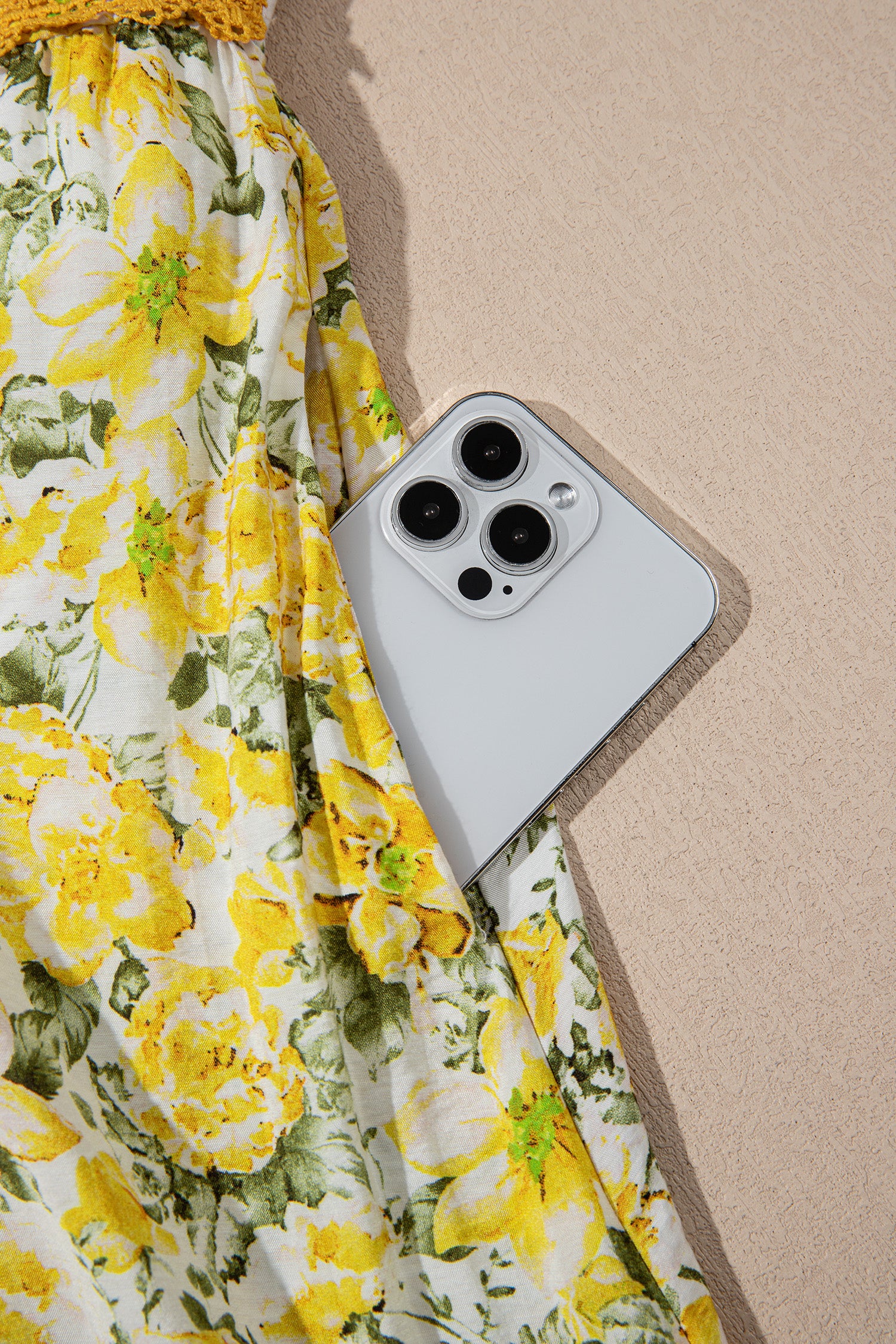 Pink Floral Lace Tied Strap Empire Waist Maxi Dress